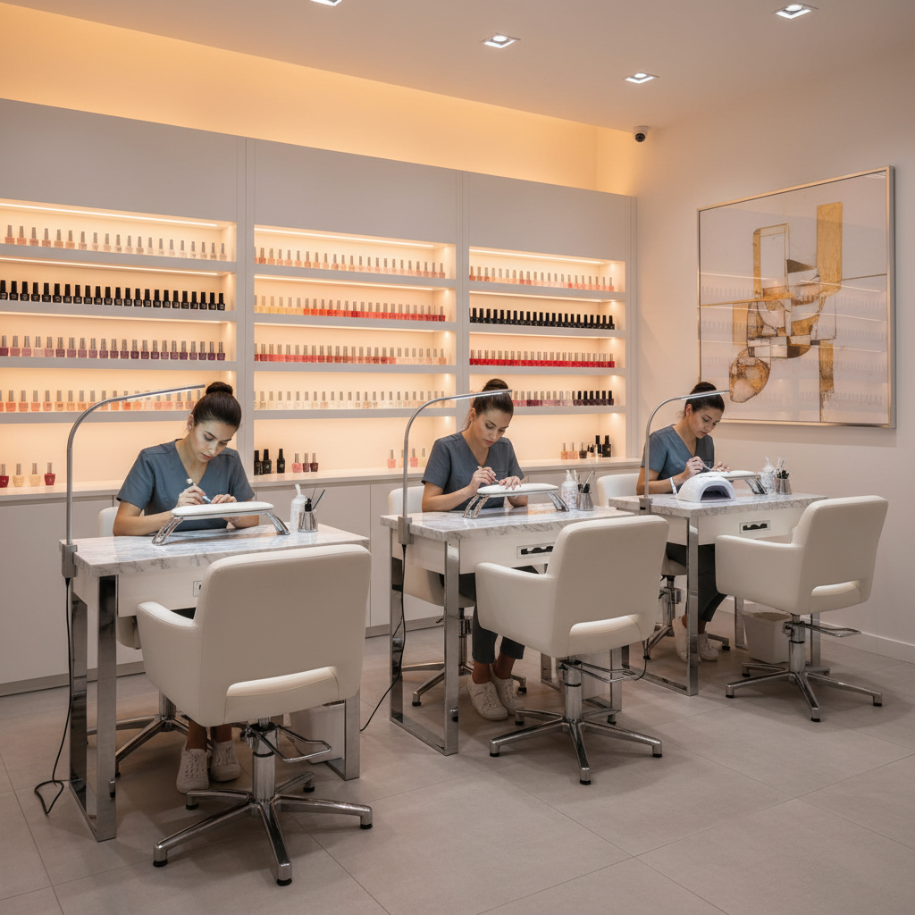 Estratégias de crescimento para nail bars e salões